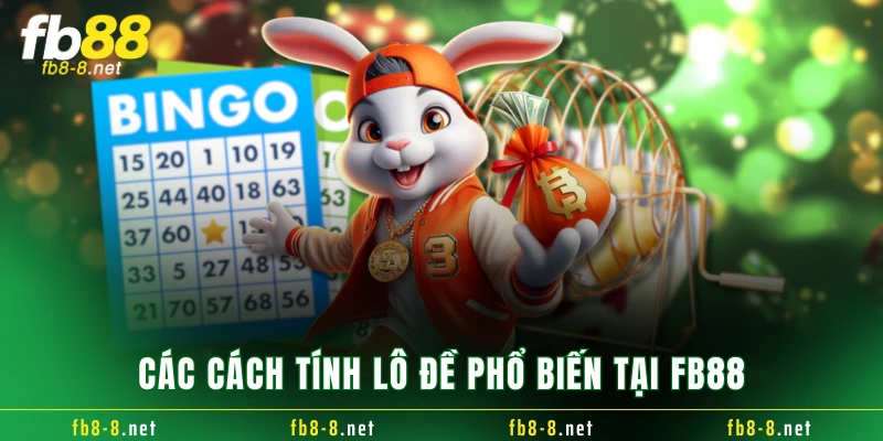 Các cách tính lô đề phổ biến tại FB88